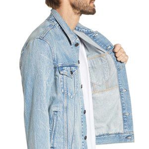 Levi's Trucker Denim Jacket vintage Style Heavy Quality